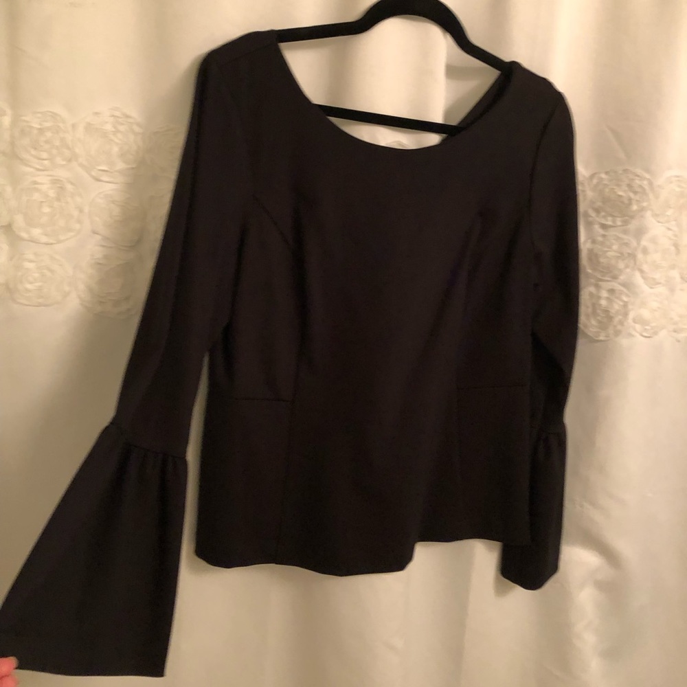Le Chateau size L black dressy top